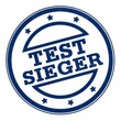 Testsieger button