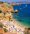 Algarve rock - coast in Portugal