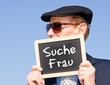 Suche Frau - Senioren Konzept