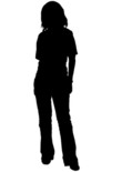 female silhouette